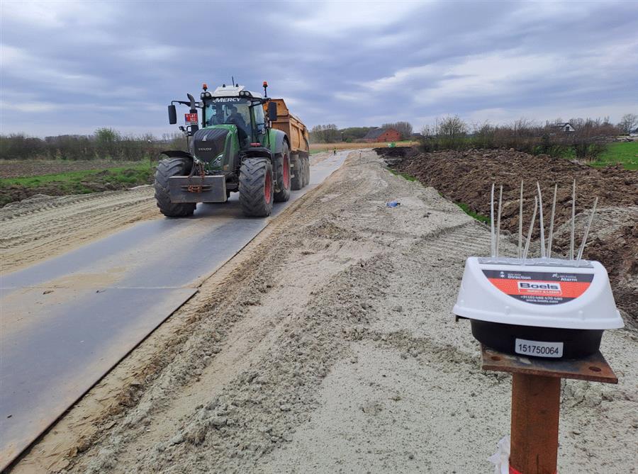 KWS Infra meet grondzetting en -verschuiving met Locator Ones